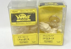 Capcom Osamu Tezuka Darkstalkers Deformers Huitzil Demitri Resin Chibi Vampire - Picture 1 of 9
