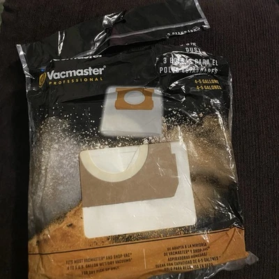 2 bolsas de polvo de vacío seco Vacmaster de 4-5 galones para Vacmaster paquete abierto Foto 1 de 4