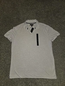 Banana Republic Beige Cream Linen Blend Mens Polo XL Extra Large - Picture 1 of 4
