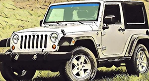 Jeep Wrangler TJ (II) anno 1997-2006 parabrezza parabrezza taglia/BL - Foto 1 di 2