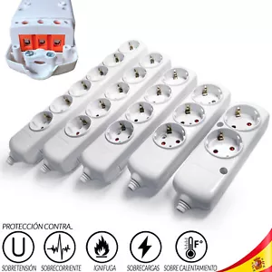 European 3680W Schuko Electric Extender 16A 250V Base Socket Slider - Picture 1 of 14