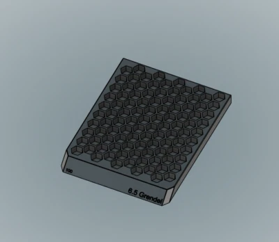 Bullet tray Reloading Block 6.5 Grendel Dillon Hornady RCBS 3d printed Frankford - Image 1 of 4