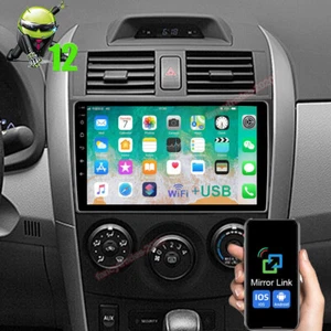 For Toyota Corolla 2009-2013 32G Android 12 Car Stereo Radio GPS Navi BT +Camera - Picture 1 of 12