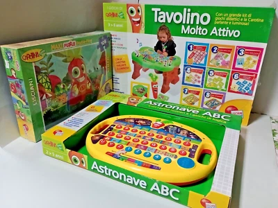 TAVOLINO ATTIVO 30101/ ASTRONAVE ABC 33096/PUZZLE MAXI LISCIANI GIOCHI LIKE NEW - Bild 1 von 2