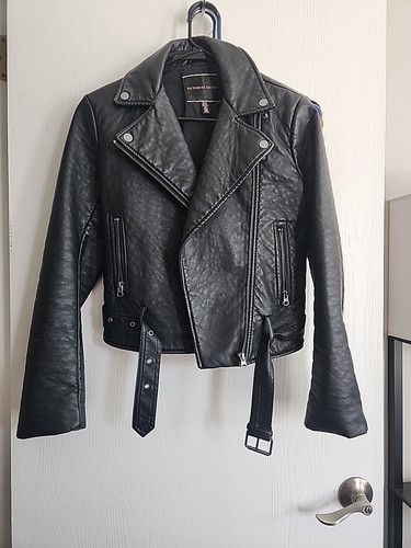 UNDERCOVER Giacca in pelle con ciottoli Victoria's Secret Moto XSmall