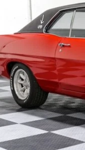 1970 Ford Torino Brougham coupe emblem pillar NICE - Picture 1 of 5