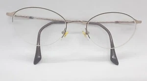 Used Brooks Brothers Eyeglasses BB211-1151 4919135 Gold Half Rim new nose pads - Picture 1 of 12