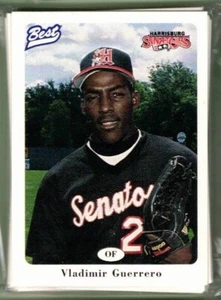 1996 HARRISBURG SENATORS TEAM SET 29 CARDS W/ VLADIMIR GUERRERO COMPLETE NEW - Picture 1 of 1