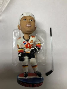 Carsen Germyn Bobblehead Quad City Flames Complete w Box and Hockey Stick - Picture 1 of 17