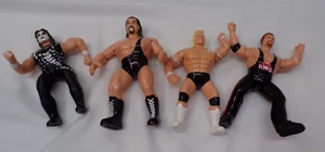 Vintage 1998 WCW Lot Of 4 Wrestling Figures - Picture 1 of 13