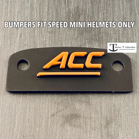 Miami Hurricanes Virginia Tech Hokies Riddell Speed Mini Helmet 3D Front Bumper Cover