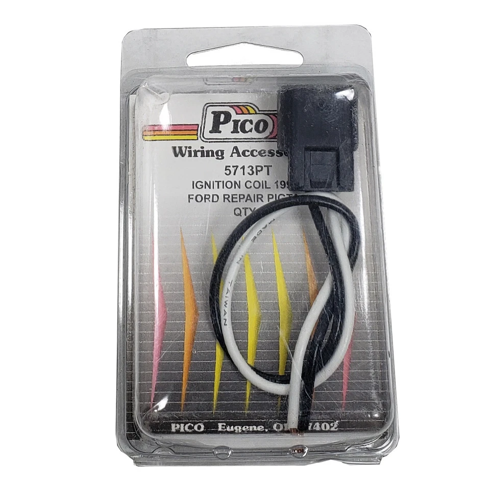 Pico Wiring Products 5713PT 2 Pin Ignition Coil Repair Pigtail for Ford 1999+ - Image 1 of 1