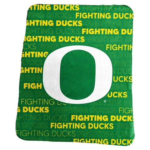 Oregon Ducks Classic Fleece Blanket Cover