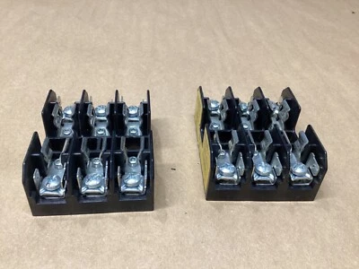 LOTE DE 2 blocos de fusíveis Buss BM6033PQ 30A, 600V #121L145*CO - Imagem 1 de 3