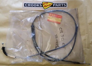 NOS 58300-46240 OR50 1980 to 1981 Genuine Suzuki Throttle Cable Assy. - Picture 1 of 12