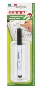 01 Pz. CANCELLINO MAGNETICO + PENNARELLO, MAGNETIC ERASER, ARDA MADE IN ITALY - Imagen 1 de 1