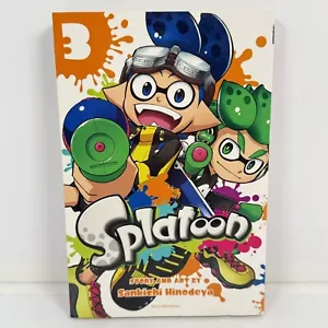 Splatoon Vol. 3 manga inglés Sankichi Hinodeya primera impresión 2018 Viz Media - Imagen 1 de 7