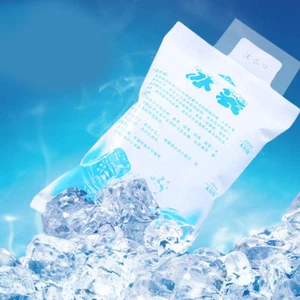 Reusable 10 Pcs Cold Ice Gel Pack Cooler Bag Non-toxic Pain Therapy Camping Food - Picture 1 of 9