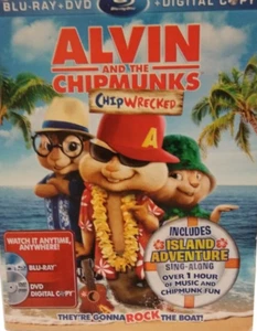 Alvin and the Chipmunks Chipwrecked Blu-ray Disc 2012 2-Disc Set - Picture 1 of 2