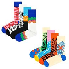 Happy Socks Unisex Calcetines,4er Paquete - Wwf Regalo Set,Caja de Regalo,Mezcla