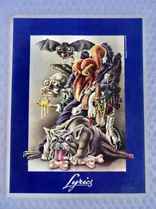 vINYL RECORD CAPTAIN FANTASTIC ELTON JOHN SONG LYRIC ART BOOK VINTAGE neocurio - Picture 1 of 8