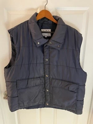 Sears The Men's Store Navy Vest XXL - Image 1 of 4