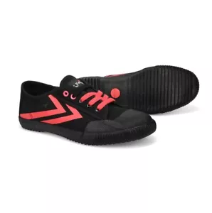Feiyue X Staple Black Red Trainer 8 Reino Unido Nuevo en caja - Imagen 1 de 1