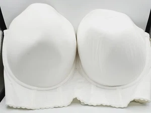 Parfait Elissa P50116 Women's Strapless Longline Bra - Pearl White, 42G Stained - Picture 1 of 8