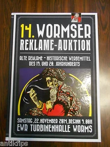 Auktionskatalog 14. Wormser Reklame - Auktion 22.11.2014 - Picture 1 of 1