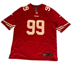 Nike DeForest Buckner San Francisco 49ers Scarlet Player Game Jersey Size XL - Picture 1 of 7