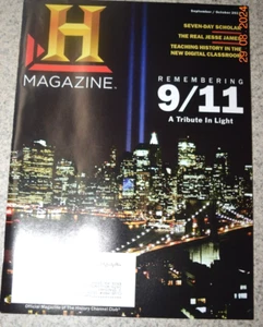 HISTORY CHANNEL MAGAZINE "REMEMBERING 9/11 - Tribue," Sept/Oc 2011, 76 Pages New - Picture 1 of 3