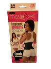 New Miss Belt Instant Hourglass Shape As Seen On TV Look Slimmer Black S/M New