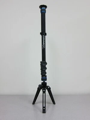 Benro #2 MCT28AF Monopod with Flip Locks and 3-Leg Base - Max Load 26.5 lb (a) - Image 1 of 4