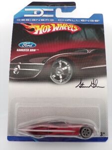 Hot Wheels Designers Challenge '08 Gangster Grin Ford Maroon w/ Flames Concept