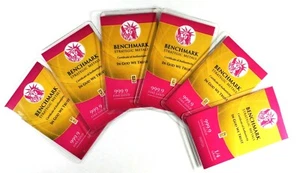 LOT 6 X 1/4 GRAIN .999 FINE 24K GOLD BULLION BARS - IN COA CARD - Picture 1 of 4