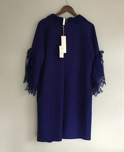 Ladies Velvet Line BNWT electric blue dress RRP 89 Euro - size EU 42 (UK 14) - Picture 1 of 9