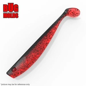 Bait DIY Fishing Mold Soft Plastic Baits Lure Plastisol Bass QPaddler - Picture 1 of 1