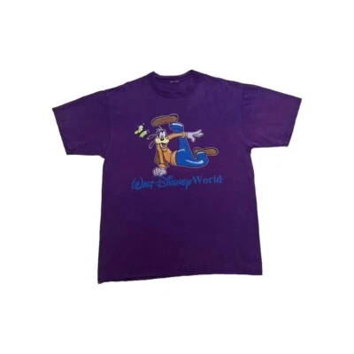 Camiseta Vintage Walt Disney World Pateta Breakdancing - Imagem 1 de 3