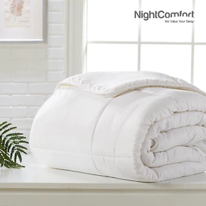 Luxury All Season Premium Polycotton Non-Allergenic Soft Hollowfibre Duvet - Picture 1 of 7