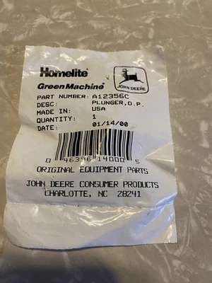 Homelite 12356 Oil Pump Diaphragm 190 450 550 Super 2 Xl XL2 Nos  - Image 1 of 2