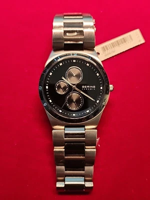 Bering Ceramic 32339-742 Men’s Watch – Black Dial, Ceramic & Stainless Steel - Image 1 of 4