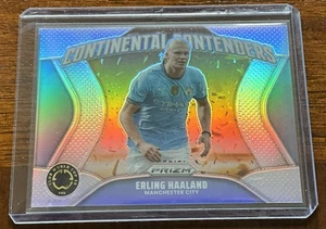 2025 Prizm Club World Cup #20 Erling Haaland Silver Continental Contenders Card - Bild 1 von 1