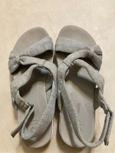 Clark’s Cloud Steppers Womens Size 9M Wedge Adjustable Strappy Comfort Sandals - Picture 1 of 7
