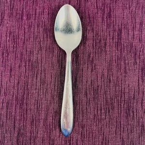 1 Teaspoon Atomic Starburst Spoons  Stainless 5 Stars MCM USA Mar Crest - Picture 1 of 3