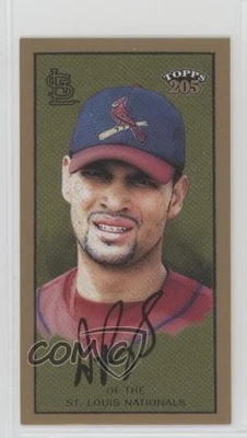 2003 Topps 205 Brooklyn Back Mini Albert Pujols #3 - Image 1 of 2