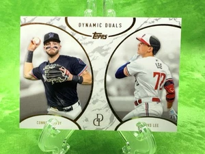Connor Norby & Brooks Lee - 2025 Topps Dynamic Duals #11 Twins Marlins - Picture 1 of 11