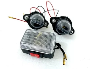 Suzuki Samurai Sierra SJ413 410 Licence Number Plate Light +Roof Light |Fit For - Bild 1 von 3