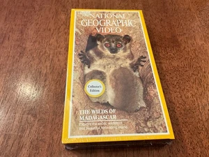 National Geographic The Wilds Of Madagascar (VHS 1989) New, Sealed - Picture 1 of 2