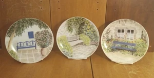 Baum Bros Formalities GARTENBÄNKE Sammelteller 3er Set, 8", TOP - Bild 1 von 9