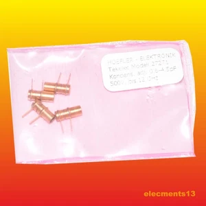 0.6-4.5 pF TEKELEC AIRTRONIC LOT OF 4 VARIABLE PISTON TRIMMER RF CAPACITOR - Picture 1 of 5